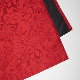 ベッドライナー　レッド　柄