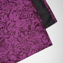 ベッドライナー　パープル　柄