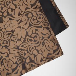 ベッドライナー　ブラウン　柄