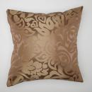 クッション　イエロー　柄