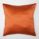 クッション　オレンジ　無地