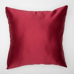 クッション　レッド　無地