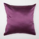 クッション　パープル　無地