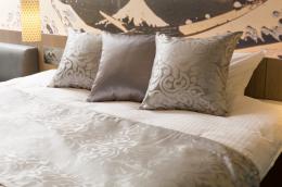 クッションライナーセット　シルバー柄