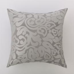 クッション　シルバー　柄