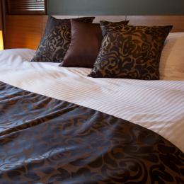 クッションライナーセット　茶　柄